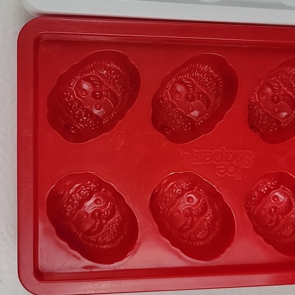 Christmas 3 Ice Trays, Snowman, Santa & Trees - Picture 4 of 11